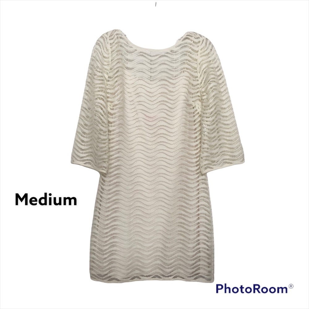Lilly Pulitzer ivory lace dress medium